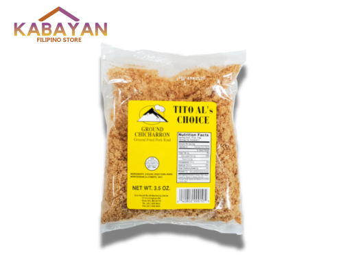 Tito Als Ground Pork Chicharron Durog 3.5oz 99g